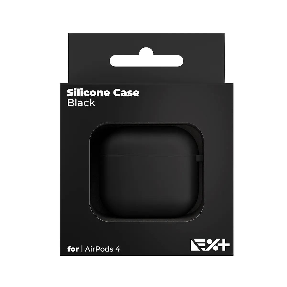 Next One silikonska maska za AirPods 4 - crna — Next One silikonska maska za AirPods 4 - crna