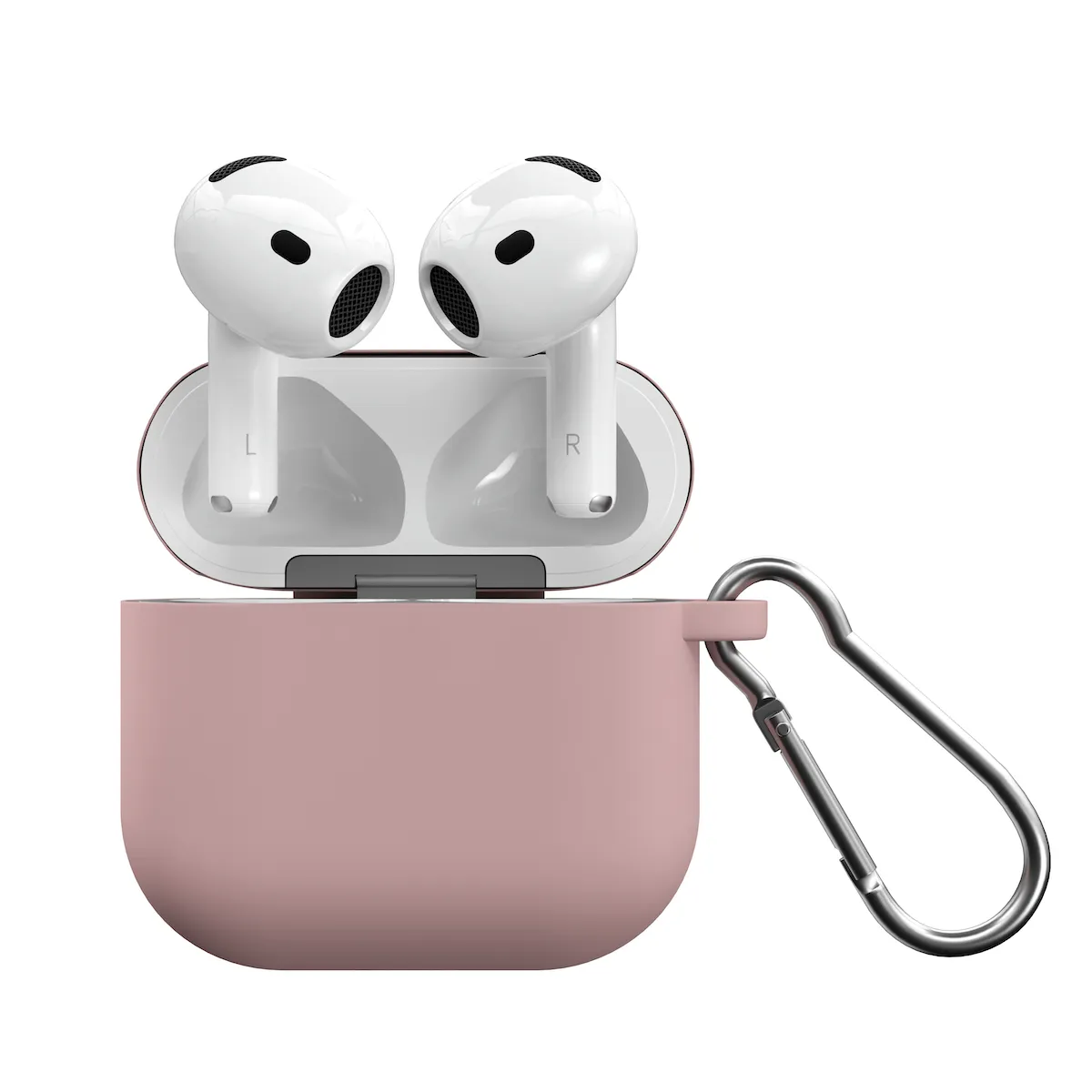 Next One silikonska maska za AirPods 4 - ružičasta — Next One silikonska maska za AirPods 4 - ružičasta