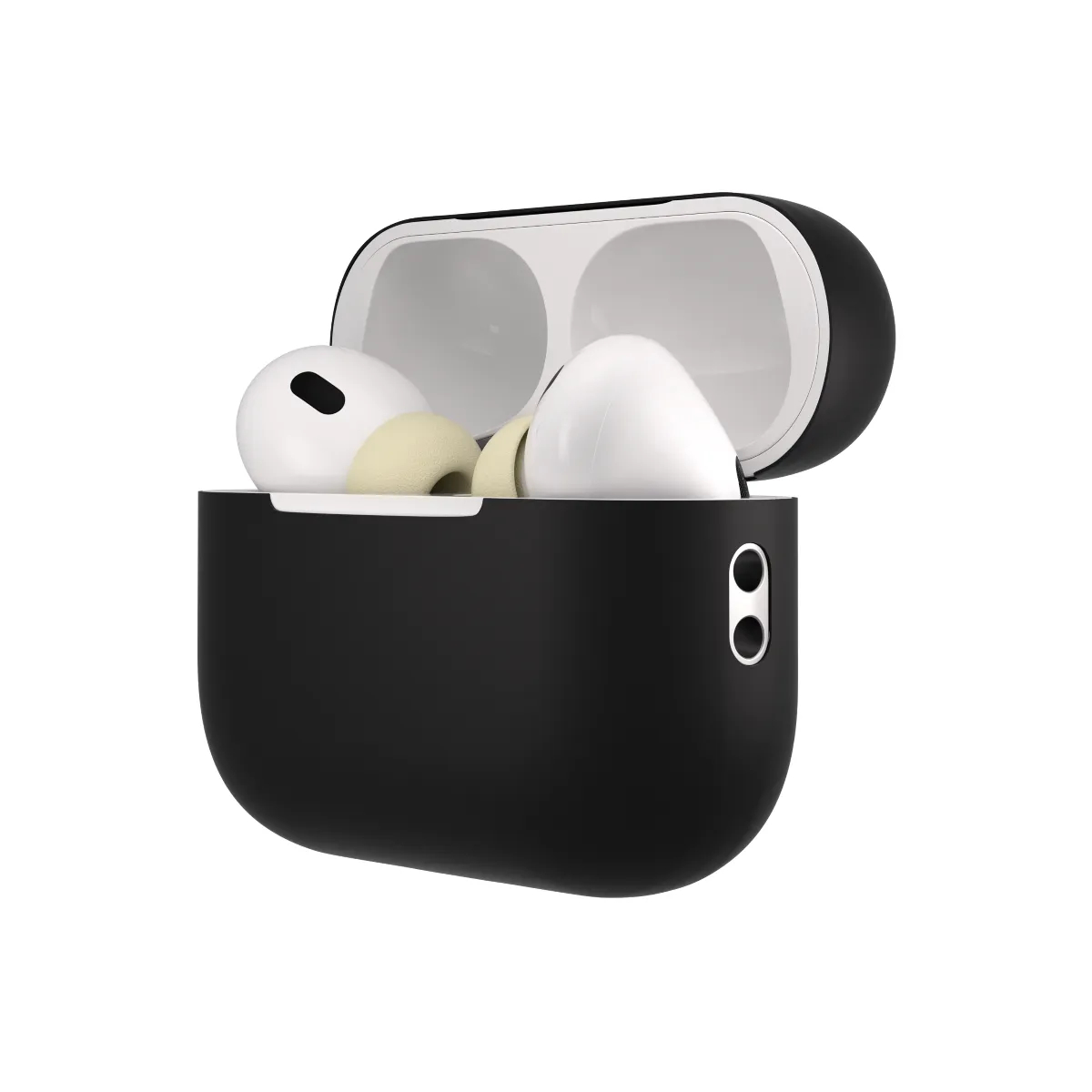 Next One silikonska maska za AirPods Pro (2. gen) - crna — Next One silikonska maska za AirPods Pro (2. gen) - crna