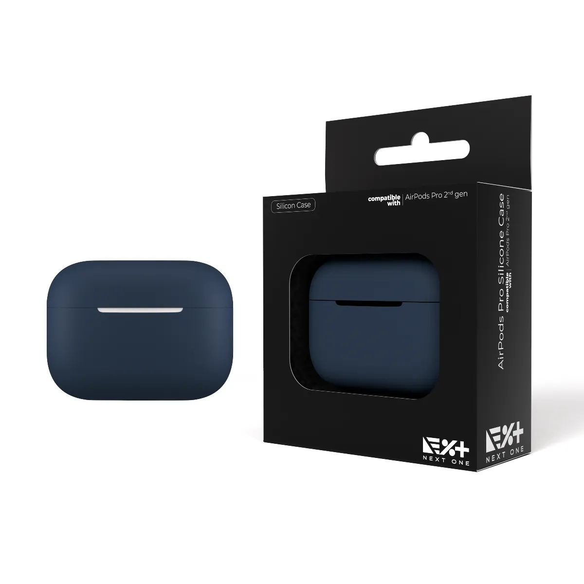 Next One silikonska maska za AirPods Pro (2. gen) - plava — Next One silikonska maska za AirPods Pro (2. gen) - plava
