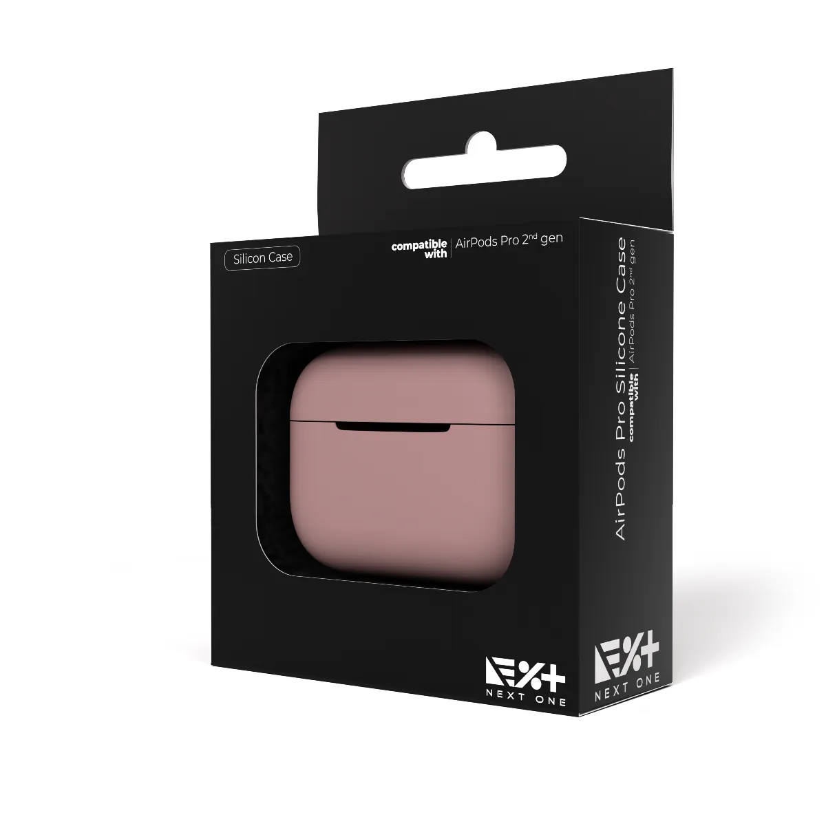 Next One silikonska maska za AirPods Pro (2. gen) - ružičasta — Next One silikonska maska za AirPods Pro (2. gen) - ružičasta