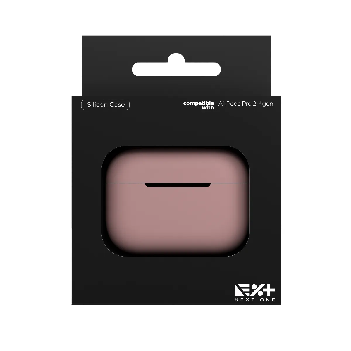 Next One silikonska maska za AirPods Pro (2. gen) - ružičasta — Next One silikonska maska za AirPods Pro (2. gen) - ružičasta
