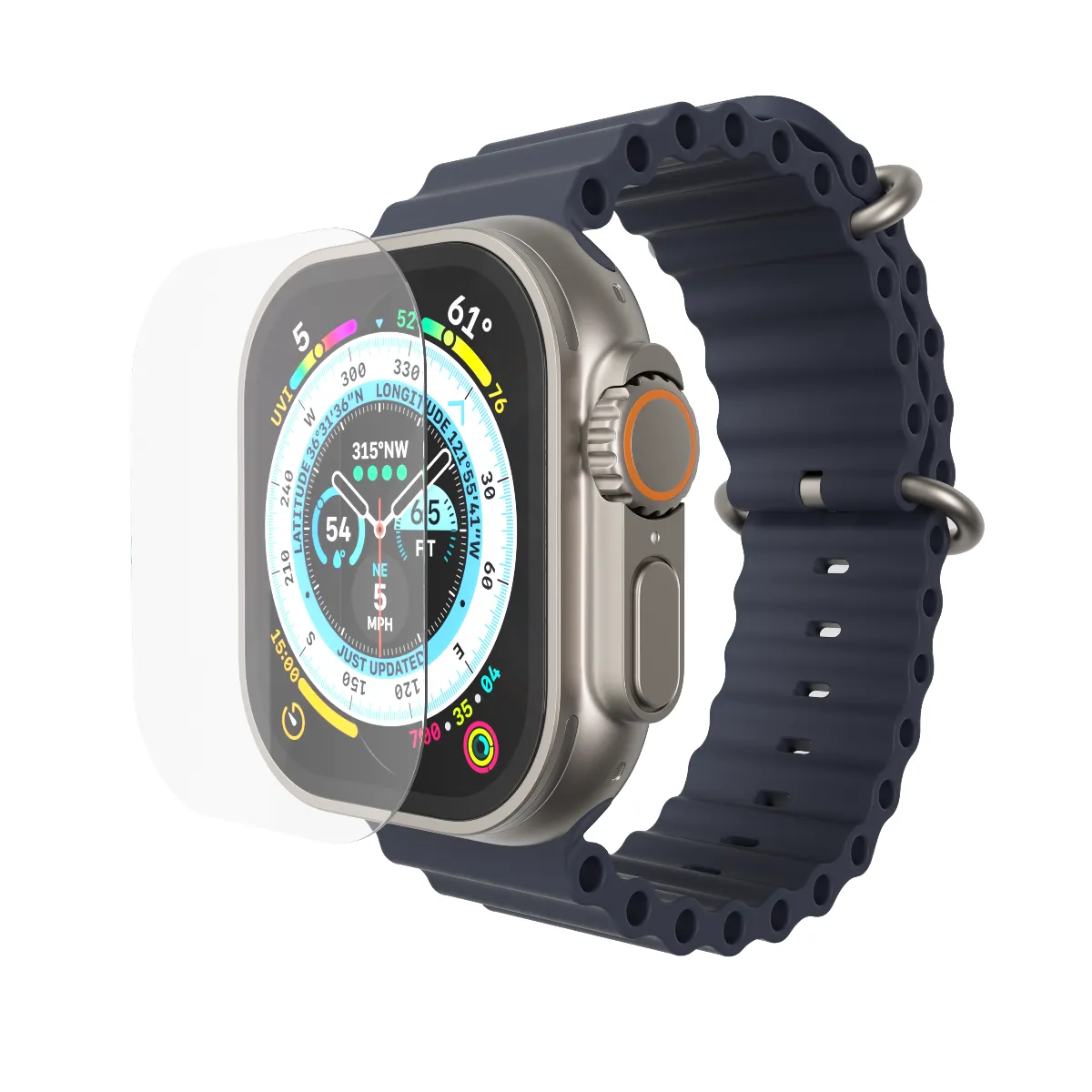 Next One zaštita zaslona za Apple Watch Ultra - mat — Next One zaštita zaslona za Apple Watch Ultra - mat