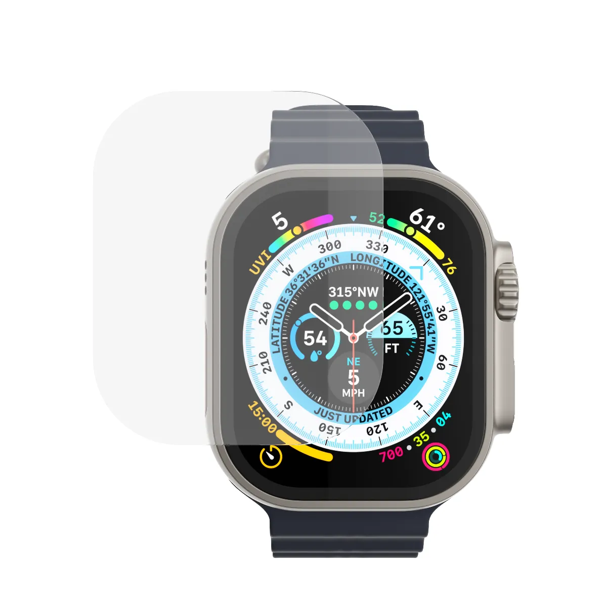 Next One zaštita zaslona za Apple Watch Ultra - mat — Next One zaštita zaslona za Apple Watch Ultra - mat