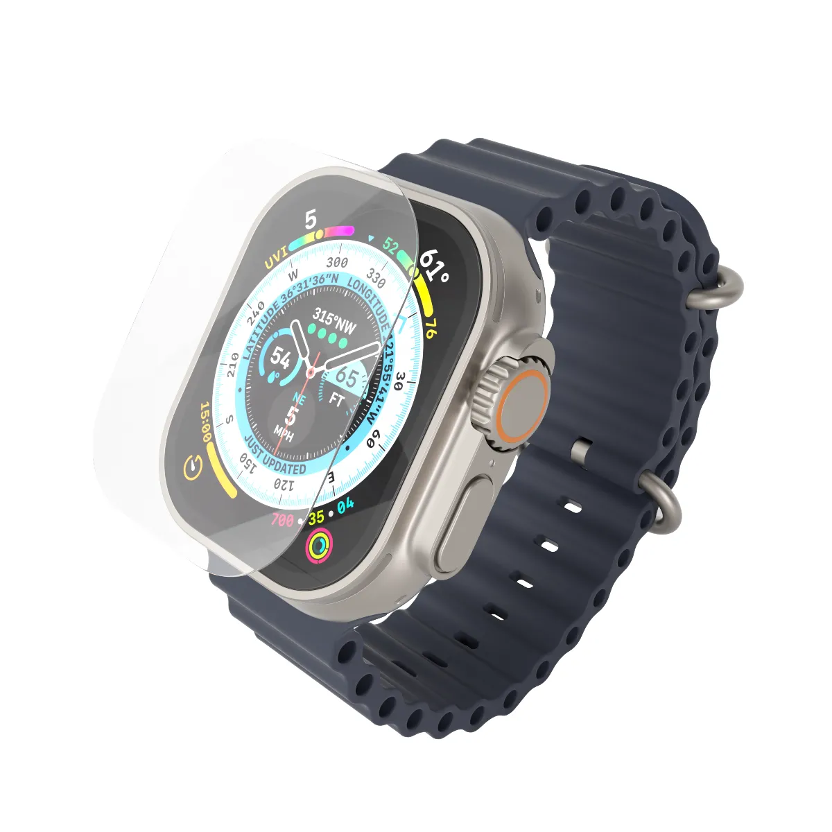 Next One zaštita zaslona za Apple Watch Ultra - mat — Next One zaštita zaslona za Apple Watch Ultra - mat