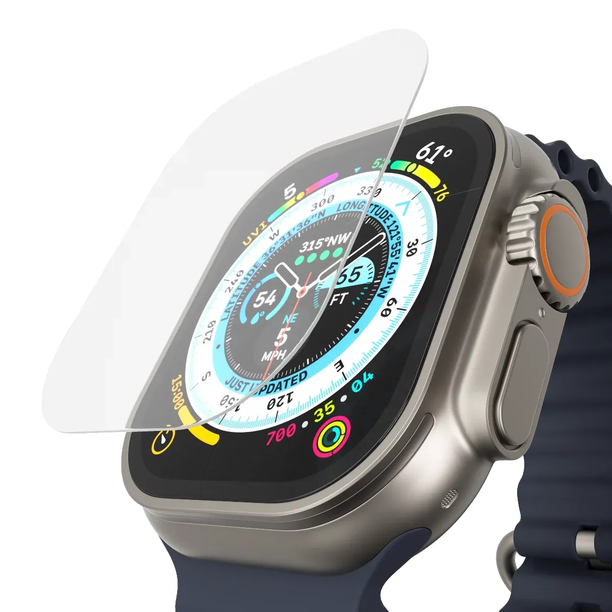 Next One zaštita zaslona za Apple Watch Ultra - mat — Next One zaštita zaslona za Apple Watch Ultra - mat