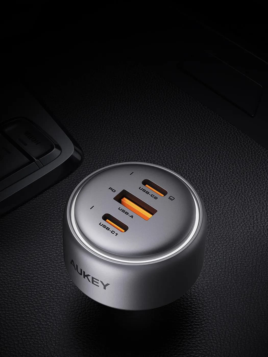 AUKEY Pathfinder Mix 3 100W Fast Charging Car Charger — AUKEY Pathfinder Mix 3 100W Fast Charging Car Charger