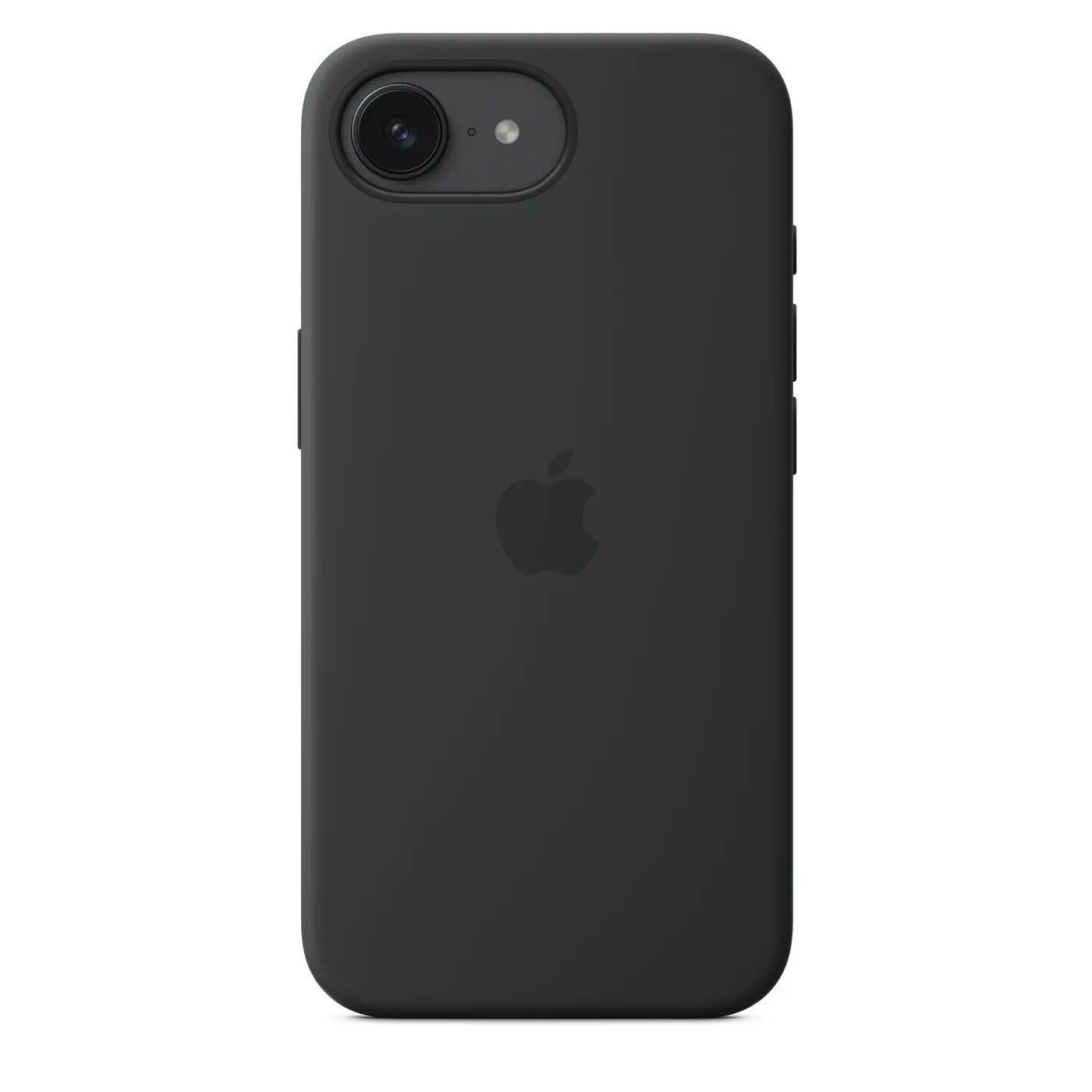 iPhone 16e silikonska maska - crna — iPhone 16e silikonska maska - crna