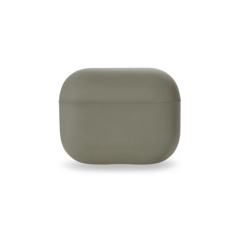 Decoded silikonska futrola za AirPods 3 - maslinasta — Decoded silikonska futrola za AirPods 3 - maslinasta