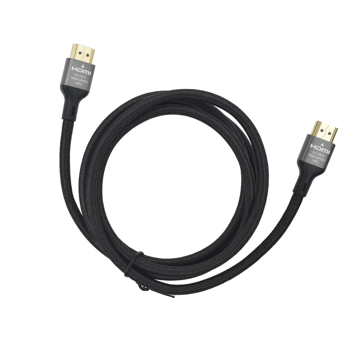 Dviced HDMI pleteni kabel (1,5m) - crni — Dviced HDMI pleteni kabel (1,5m) - crni