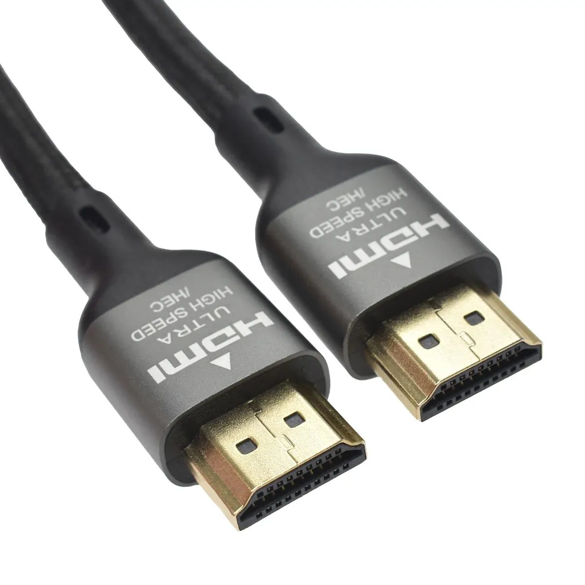 Dviced HDMI pleteni kabel (1,5m) - crni — Dviced HDMI pleteni kabel (1,5m) - crni