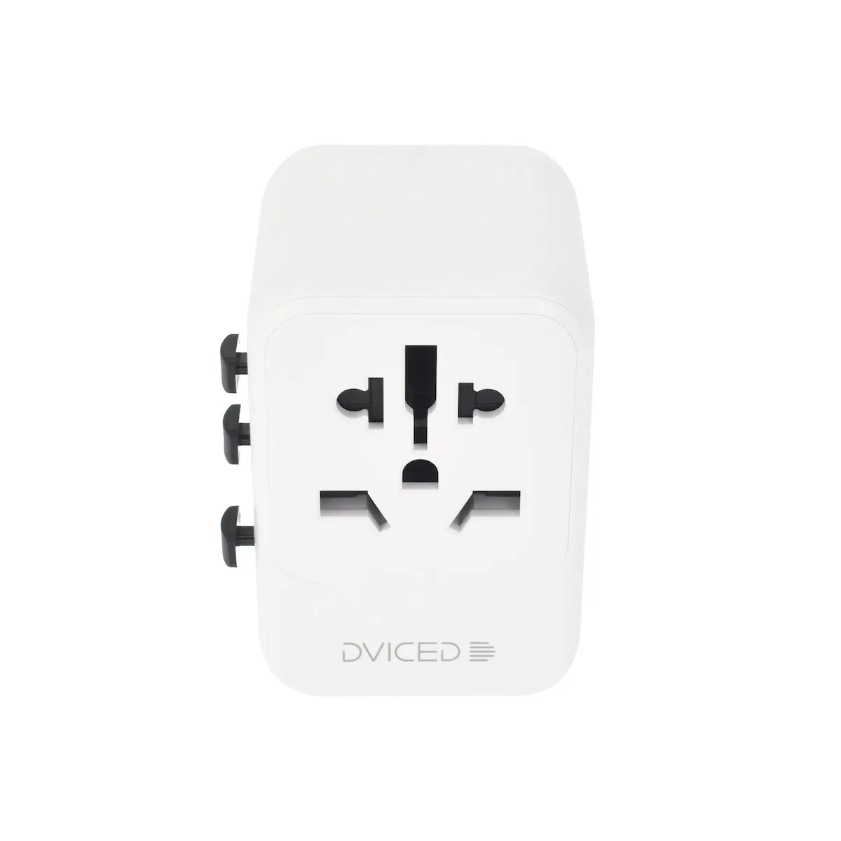 Dviced univerzalni putni adapter 28 W - bijeli — Dviced univerzalni putni adapter 28 W - bijeli