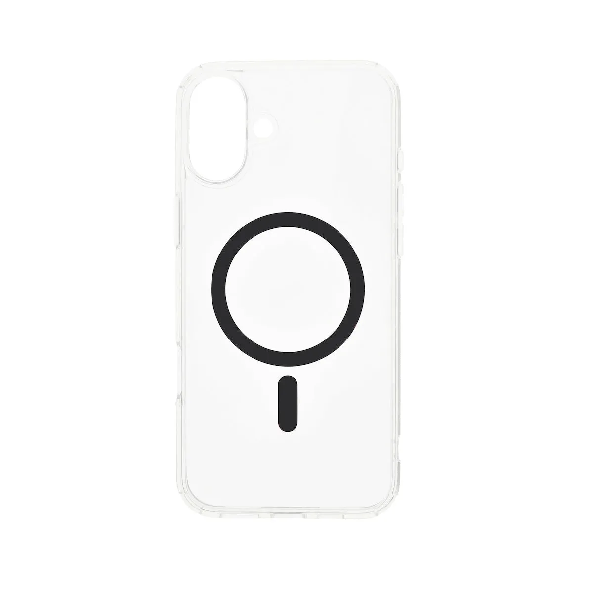 Dviced MagSafe clear case za iPhone 16 - crni — Dviced MagSafe clear case za iPhone 16 - crni