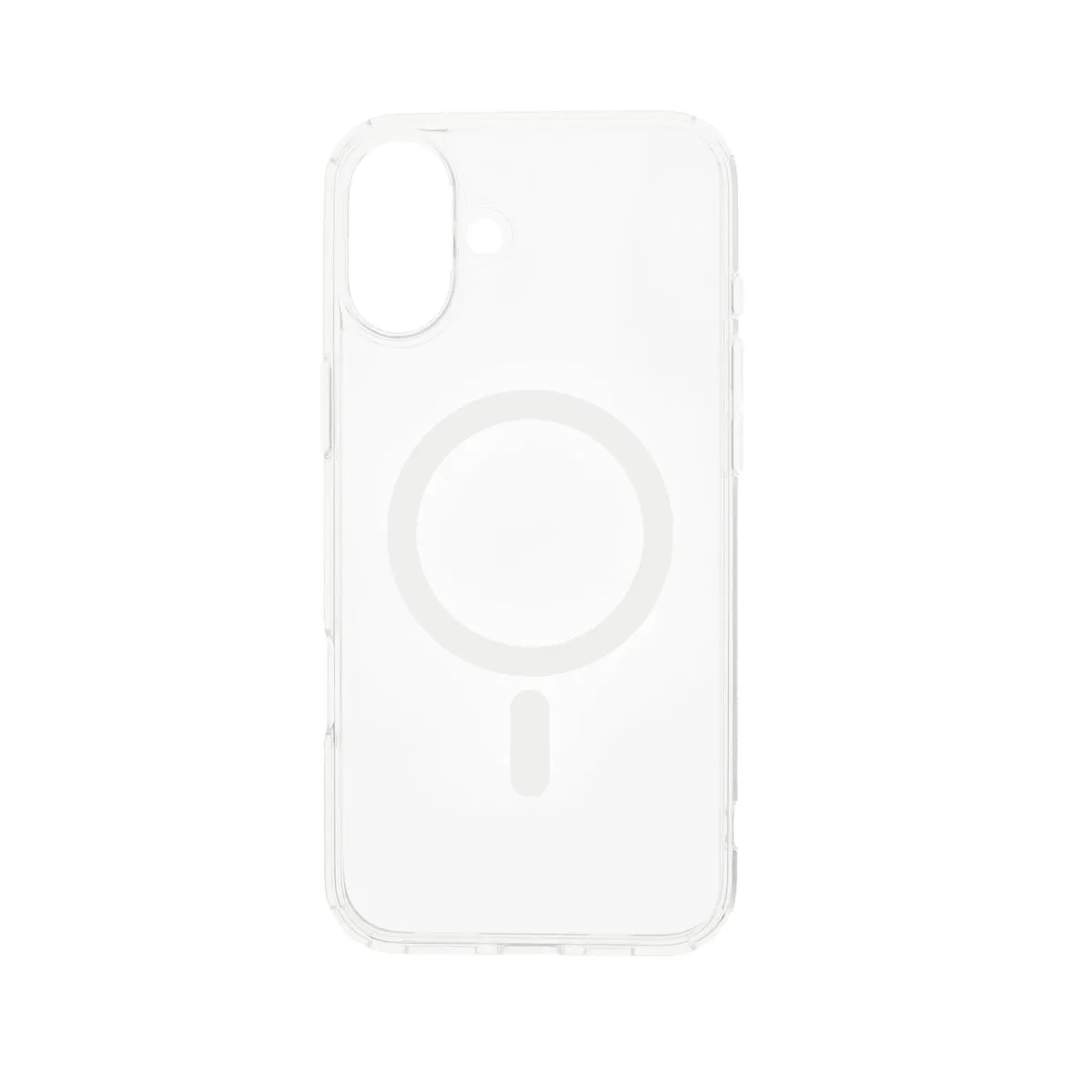 Dviced MagSafe clear case za iPhone 16 - bijeli — Dviced MagSafe clear case za iPhone 16 - bijeli