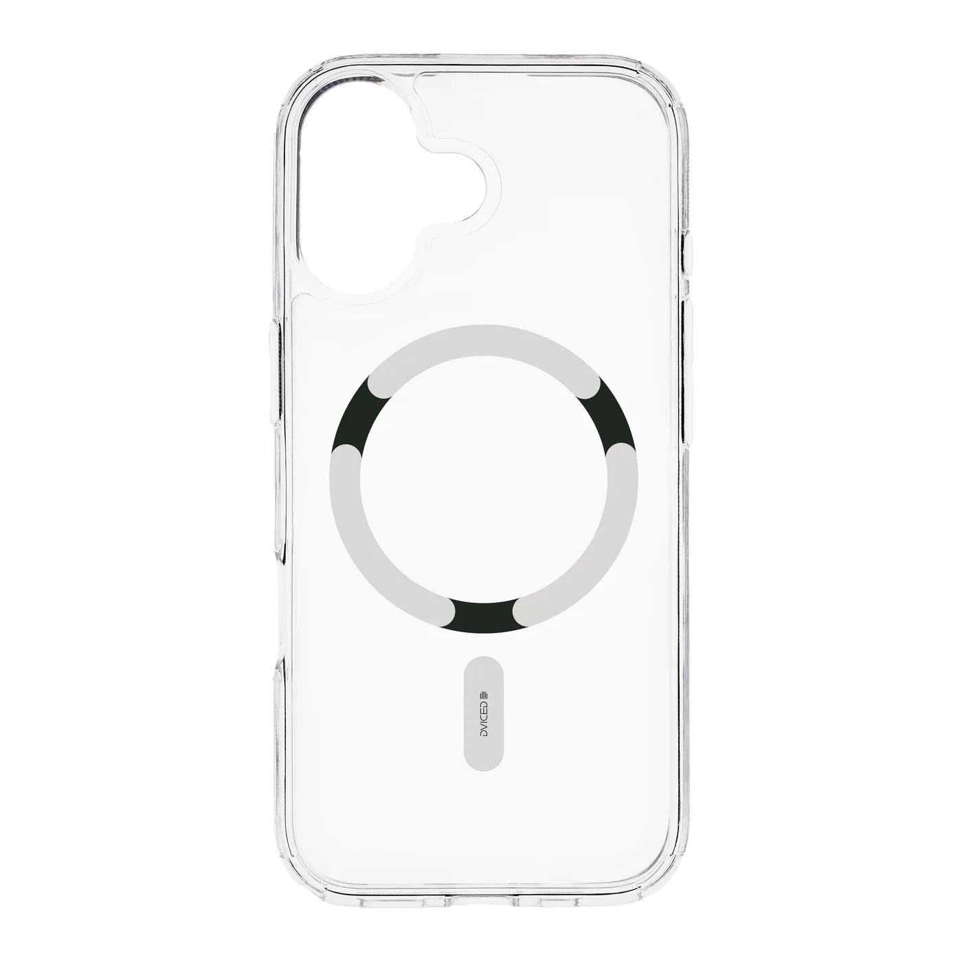 Dviced prozirna MagSafe maskica za iPhone 17 - bijela — Dviced prozirna MagSafe maskica za iPhone 17 - bijela