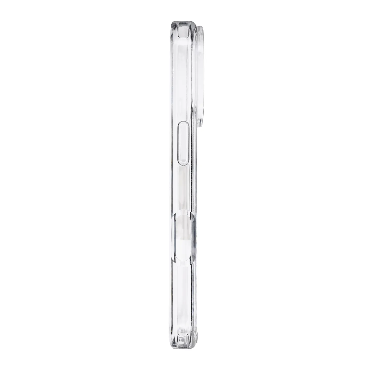 Dviced prozirna MagSafe maskica za iPhone 17 Pro Max - bijela — Dviced prozirna MagSafe maskica za iPhone 17 Pro Max - bijela