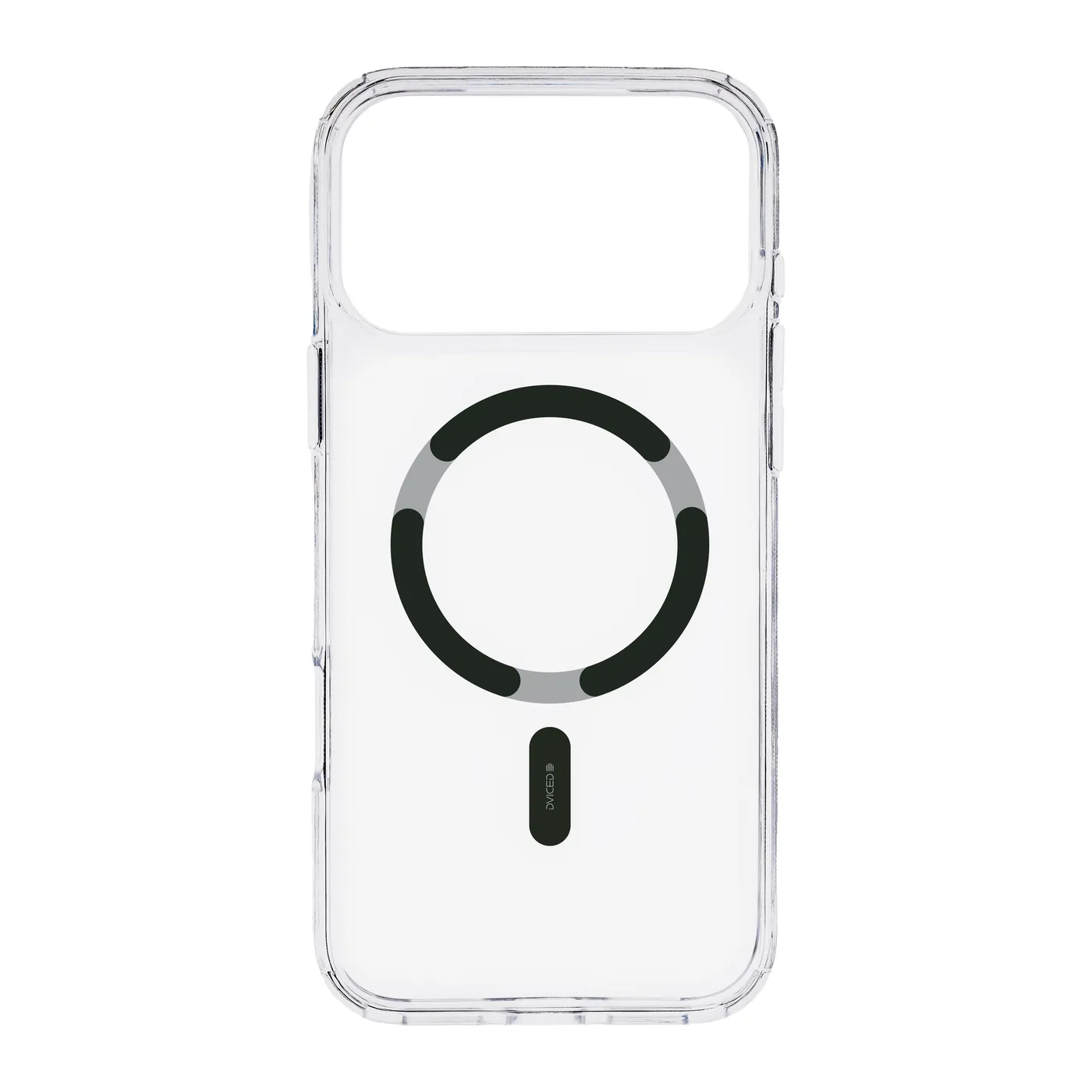 Dviced prozirna MagSafe maskica za iPhone 17 Pro Max - crna — Dviced prozirna MagSafe maskica za iPhone 17 Pro Max - crna
