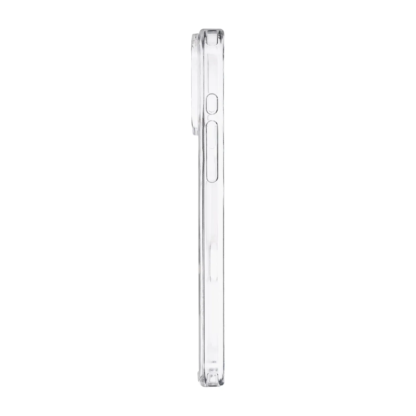 Dviced prozirna MagSafe maskica za iPhone 17 Pro Max - crna — Dviced prozirna MagSafe maskica za iPhone 17 Pro Max - crna