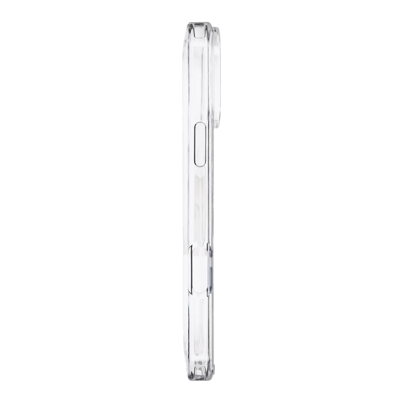 Dviced prozirna MagSafe maskica za iPhone 17 Pro Max - crna — Dviced prozirna MagSafe maskica za iPhone 17 Pro Max - crna