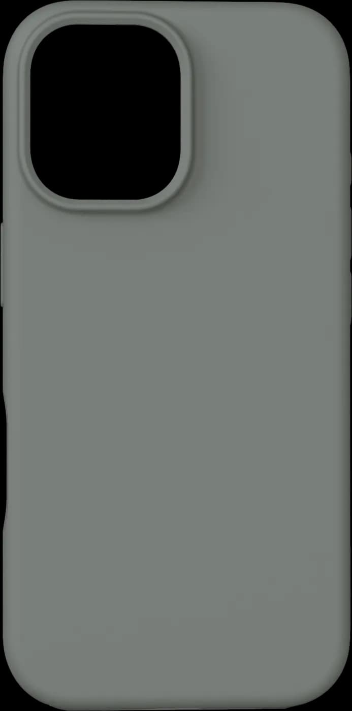 Dviced silikonska MagSafe maskica za iPhone 17 - siva — Dviced silikonska MagSafe maskica za iPhone 17 - siva