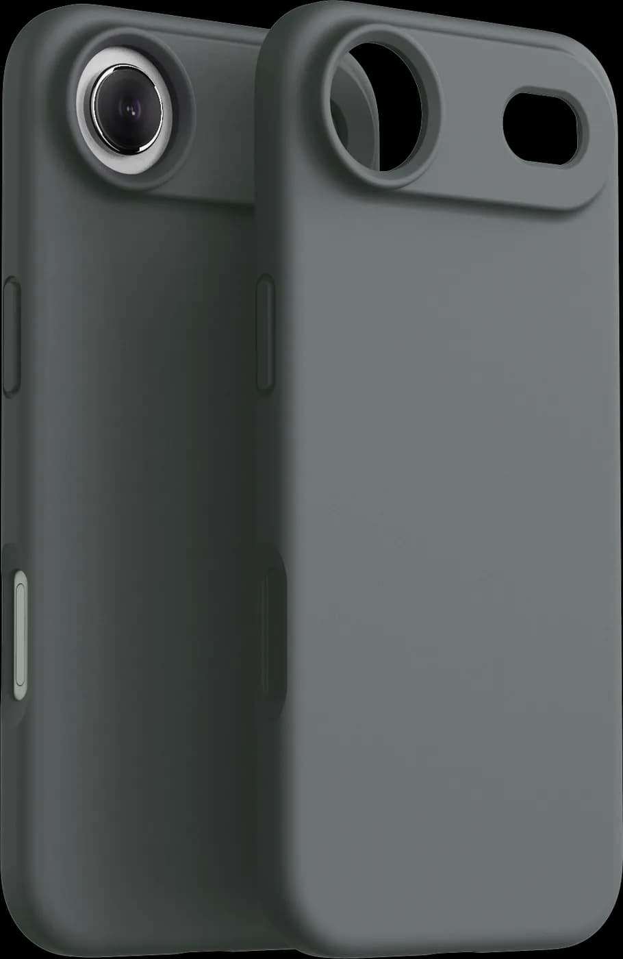 Dviced silikonska MagSafe maskica za iPhone 17 Air - siva — Dviced silikonska MagSafe maskica za iPhone 17 Air - siva