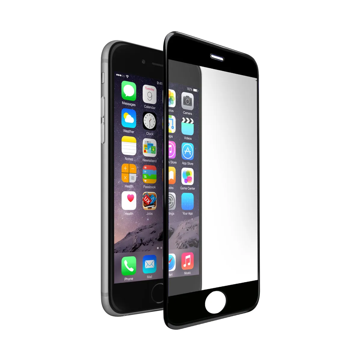 Next One 3D crno staklo za iPhone 7/8 Plus — Next One 3D crno staklo za iPhone 7/8 Plus