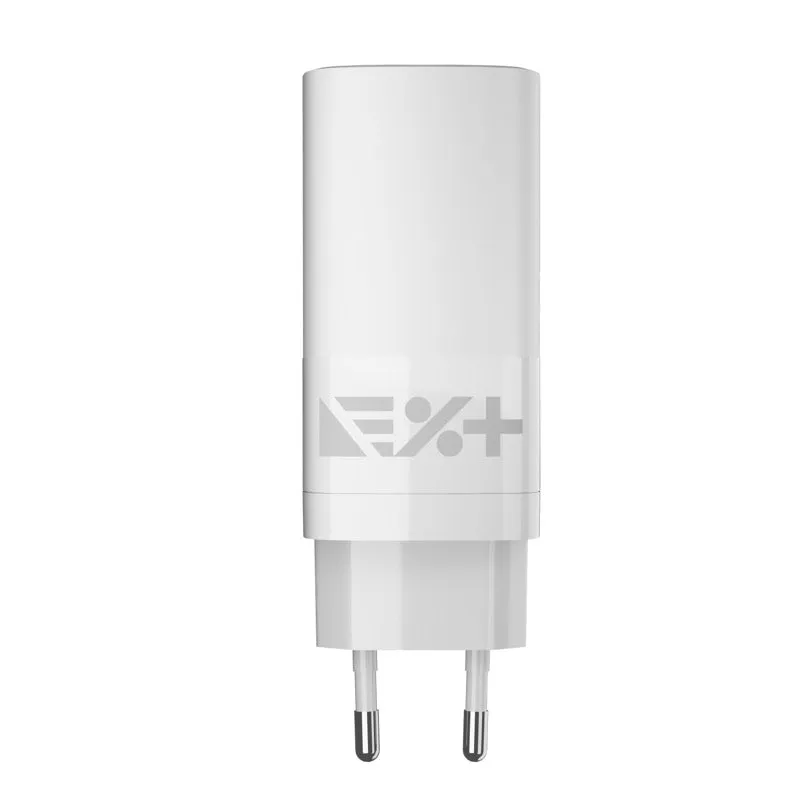 Next One 65 W 3-port GaN adapter za punjenje — Next One 65 W 3-port GaN adapter za punjenje