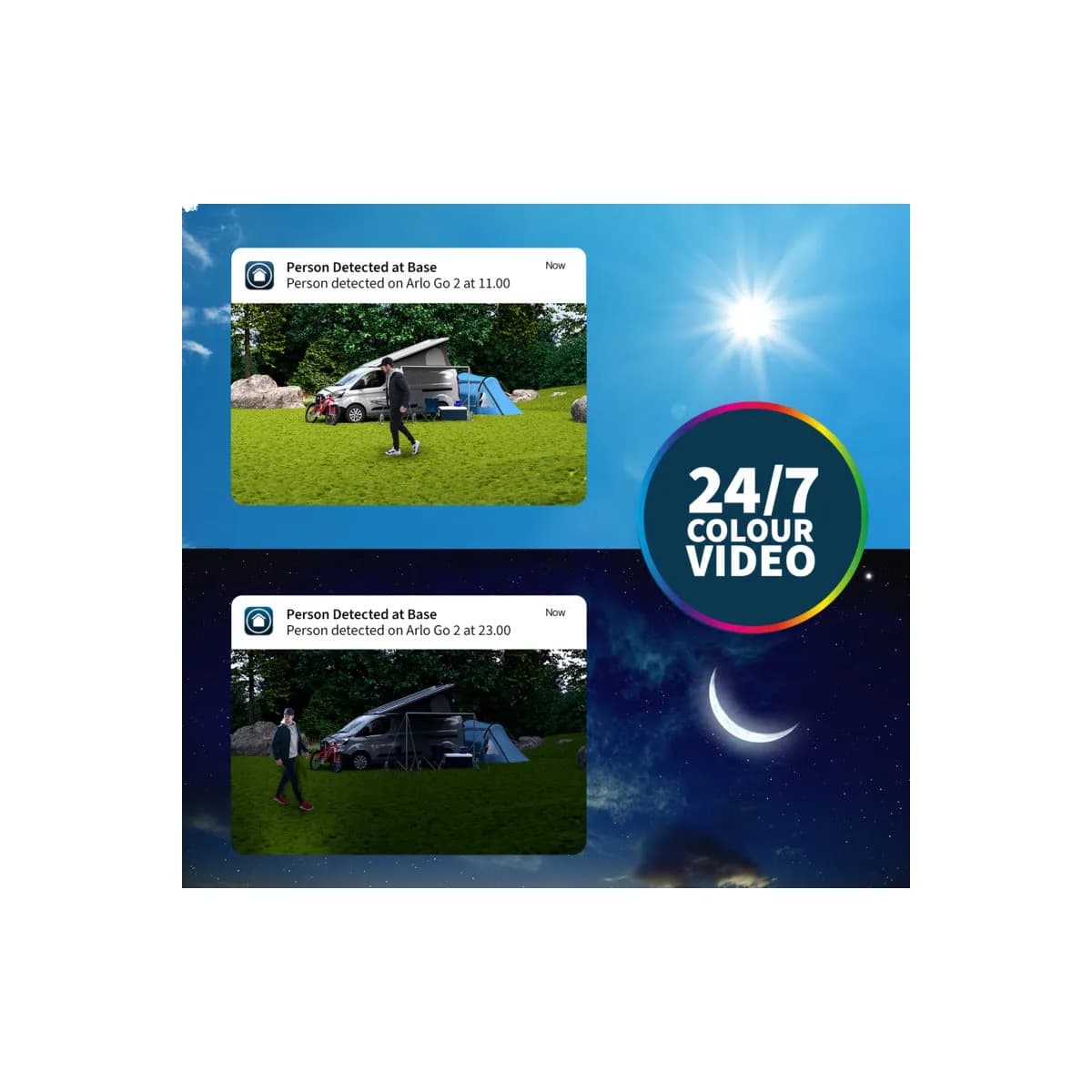 ARLO Go 2 3G/4G SIM vanjska sigurnosna kamera - bijela — ARLO Go 2 3G/4G SIM vanjska sigurnosna kamera - bijela
