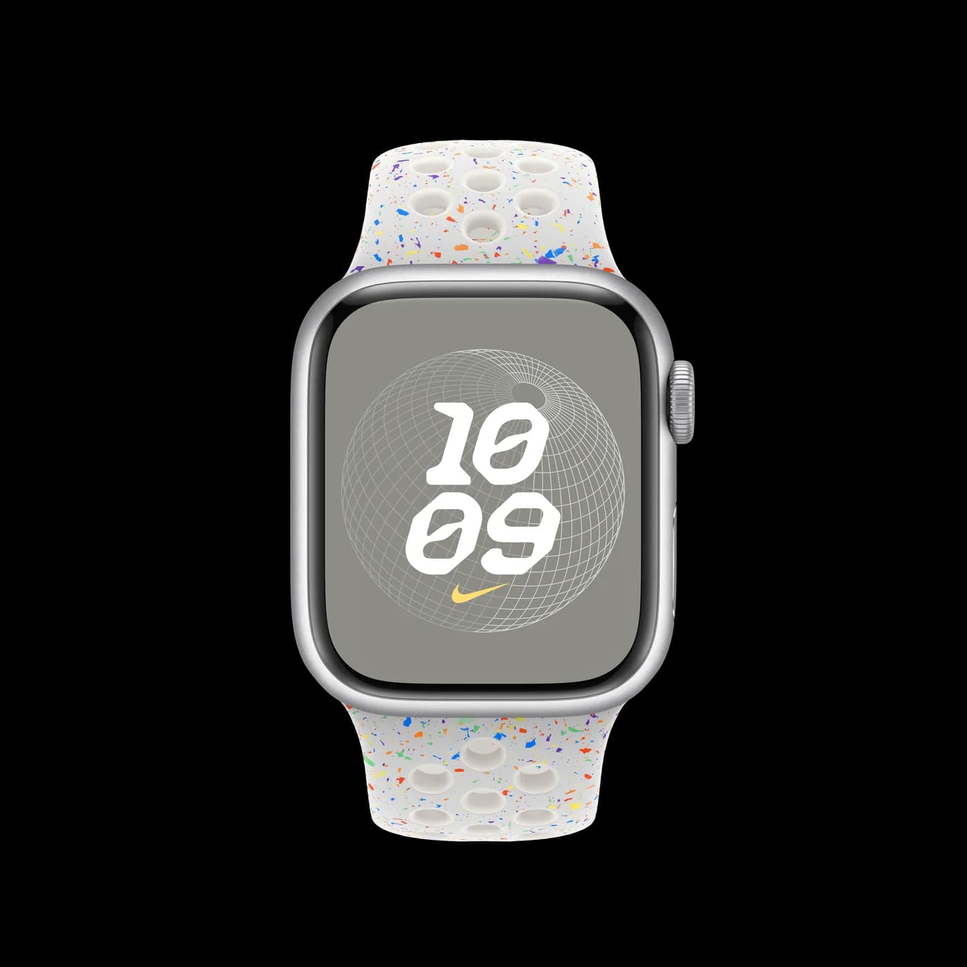 2023 Apple Watch Nike Sport Band — Platine pur · 41mm · M/L