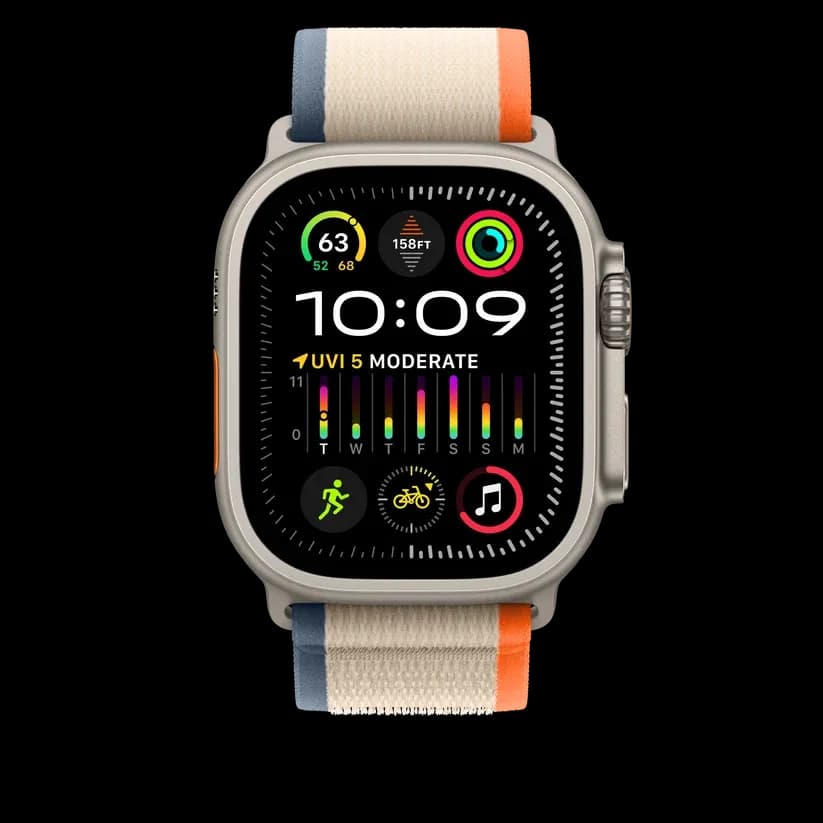 2023 Apple Watch Trail Loop — Orange/Beige
