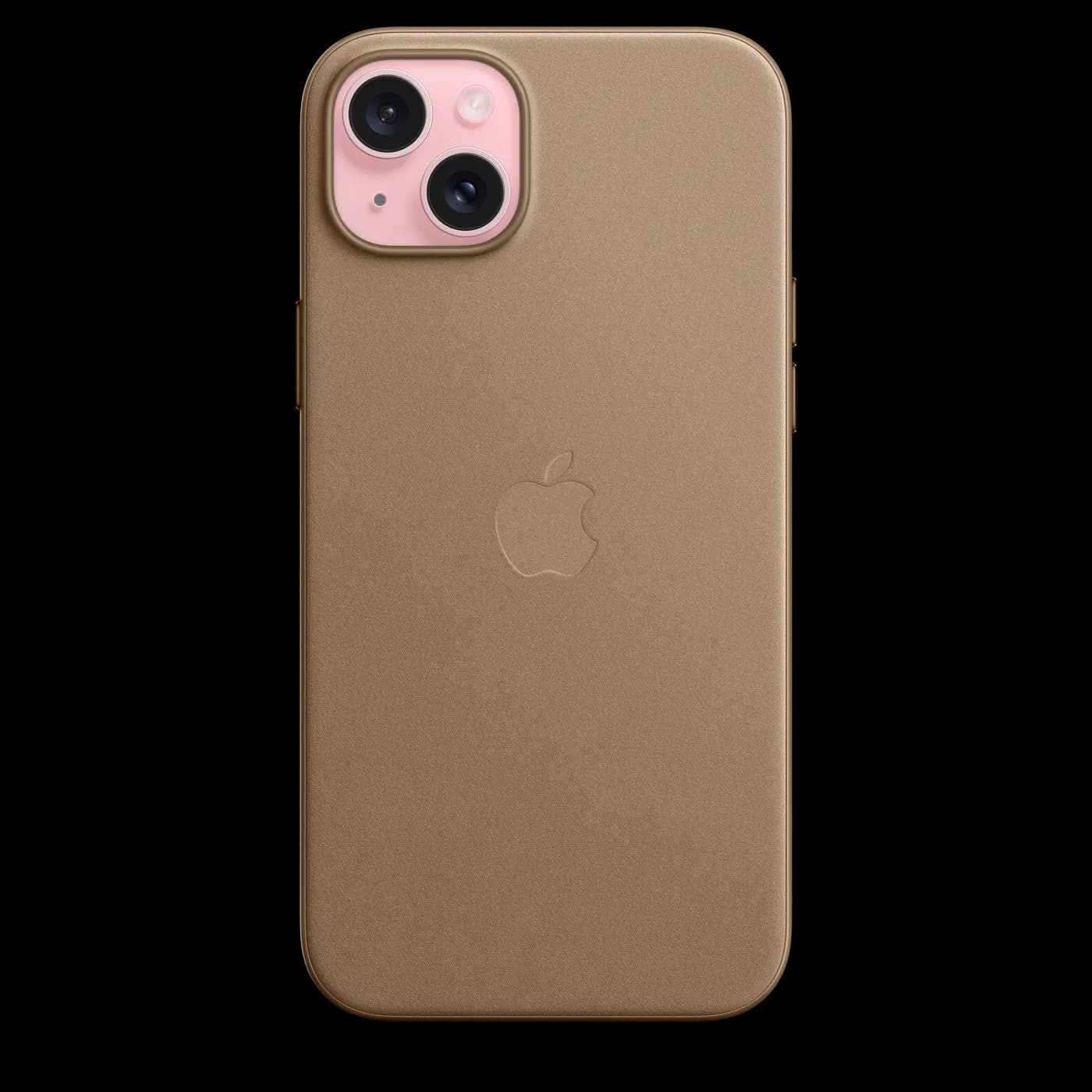iPhone 15 Plus FineWoven Case with MagSafe — Marron