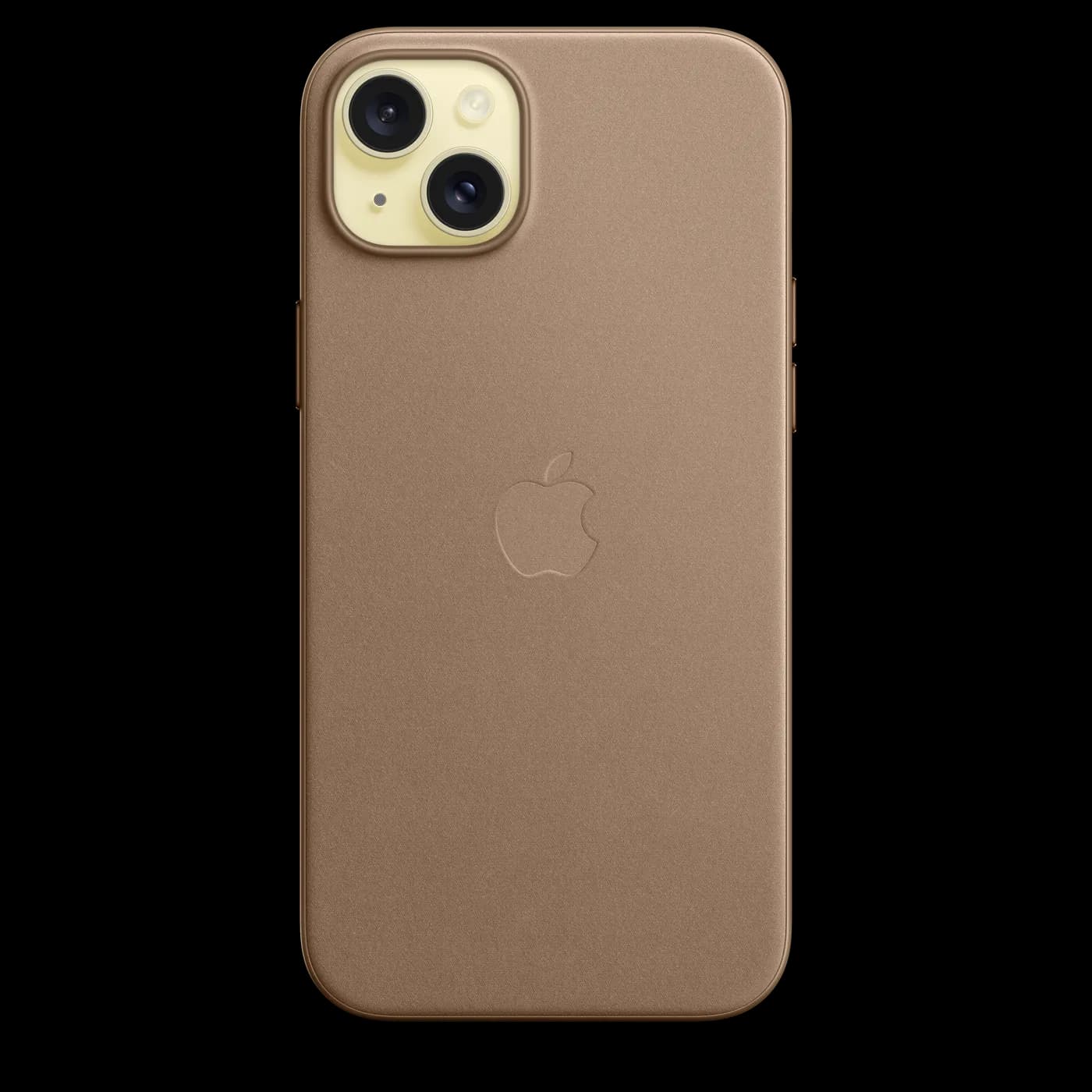 iPhone 15 Plus FineWoven Case with MagSafe — Marron