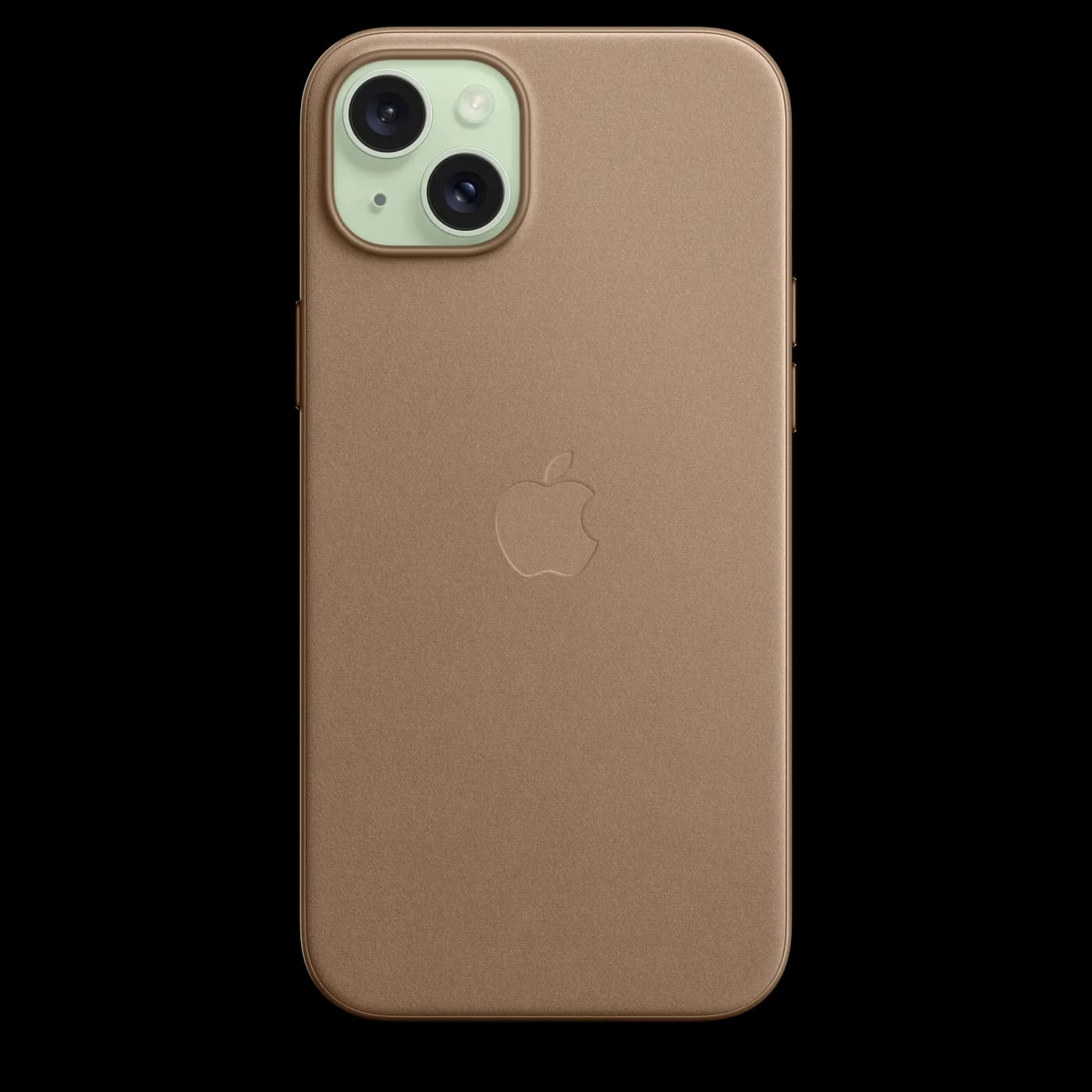 iPhone 15 Plus FineWoven Case with MagSafe — Marron
