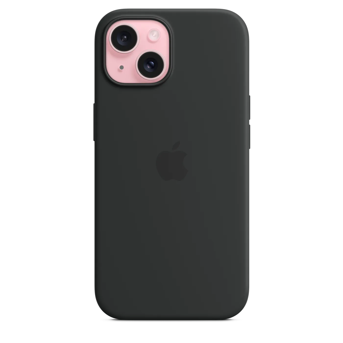 iPhone 15 Silicone Case with MagSafe — Noir