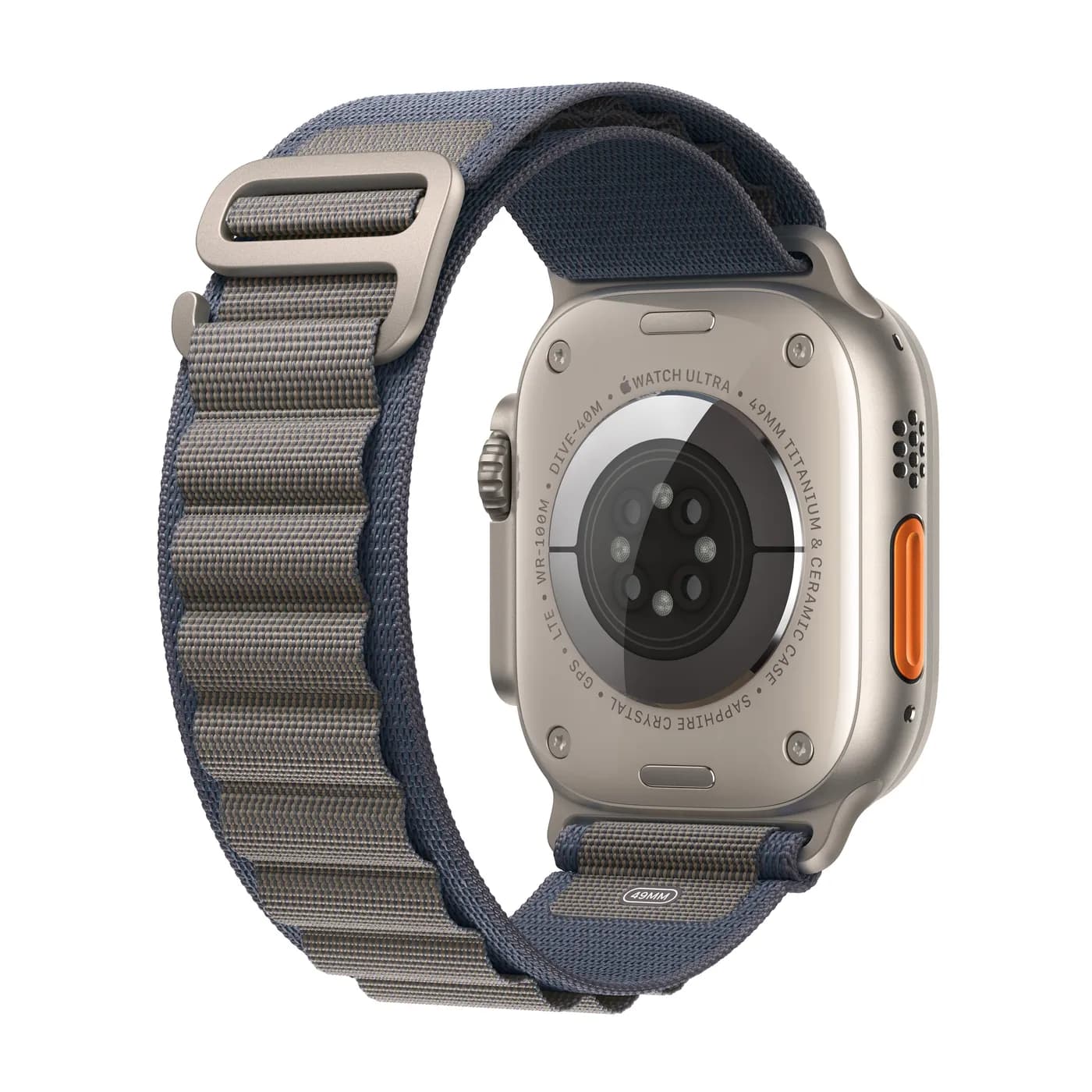 Apple Watch Ultra 2 Alpine Loop — Bleu · Petit