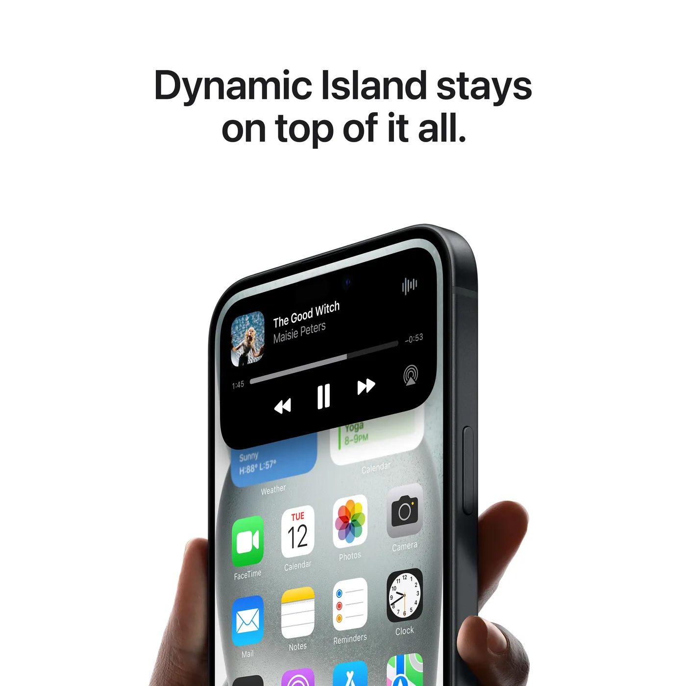 iPhone 15 — Noir · 128 Go