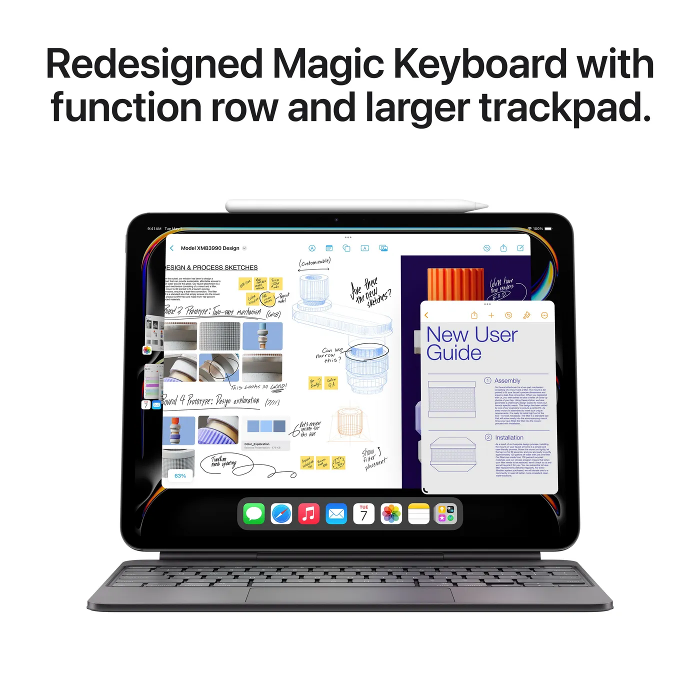 11-inch iPad Pro M4 — Argent · 1 To · Wi-Fi + Cellular · Verre nano-texturé
