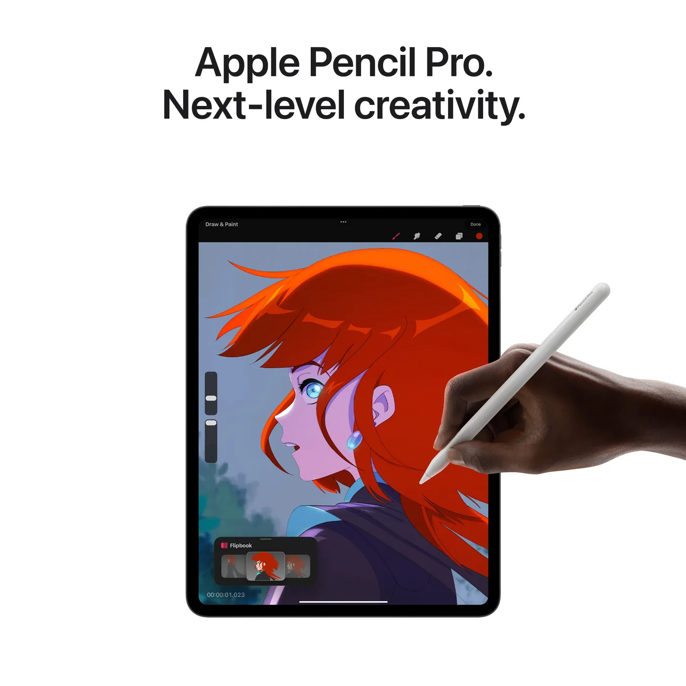 13-inch iPad Pro M4 — Noir sidéral · 256 Go · Wi-Fi · Verre standard