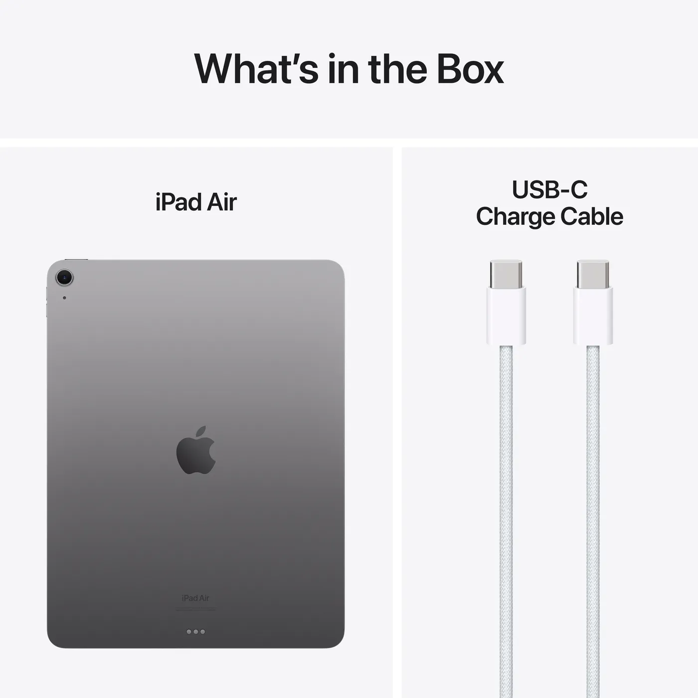 13-inch iPad Air M2 — Gris sidéral · 128 Go · Wi-Fi
