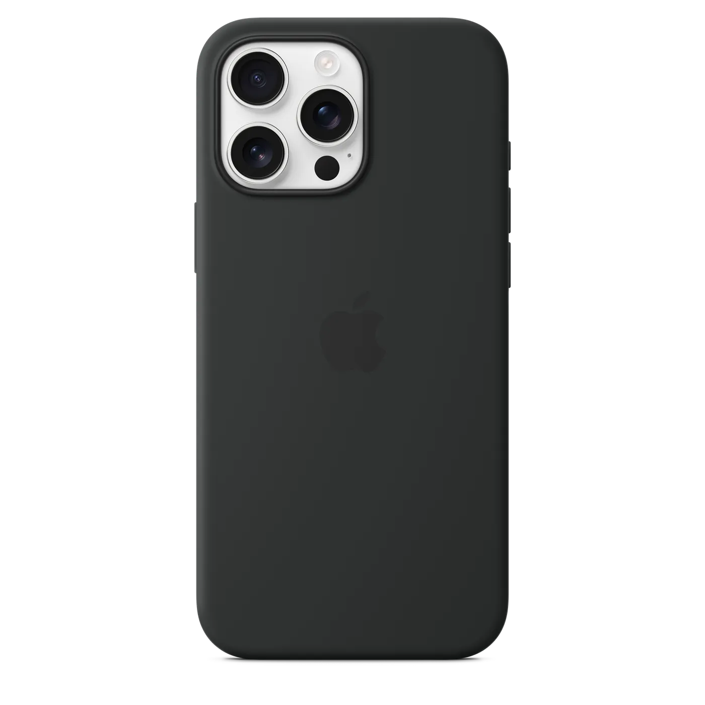 iPhone 16 Pro Max Silicone Case with MagSafe — Noir