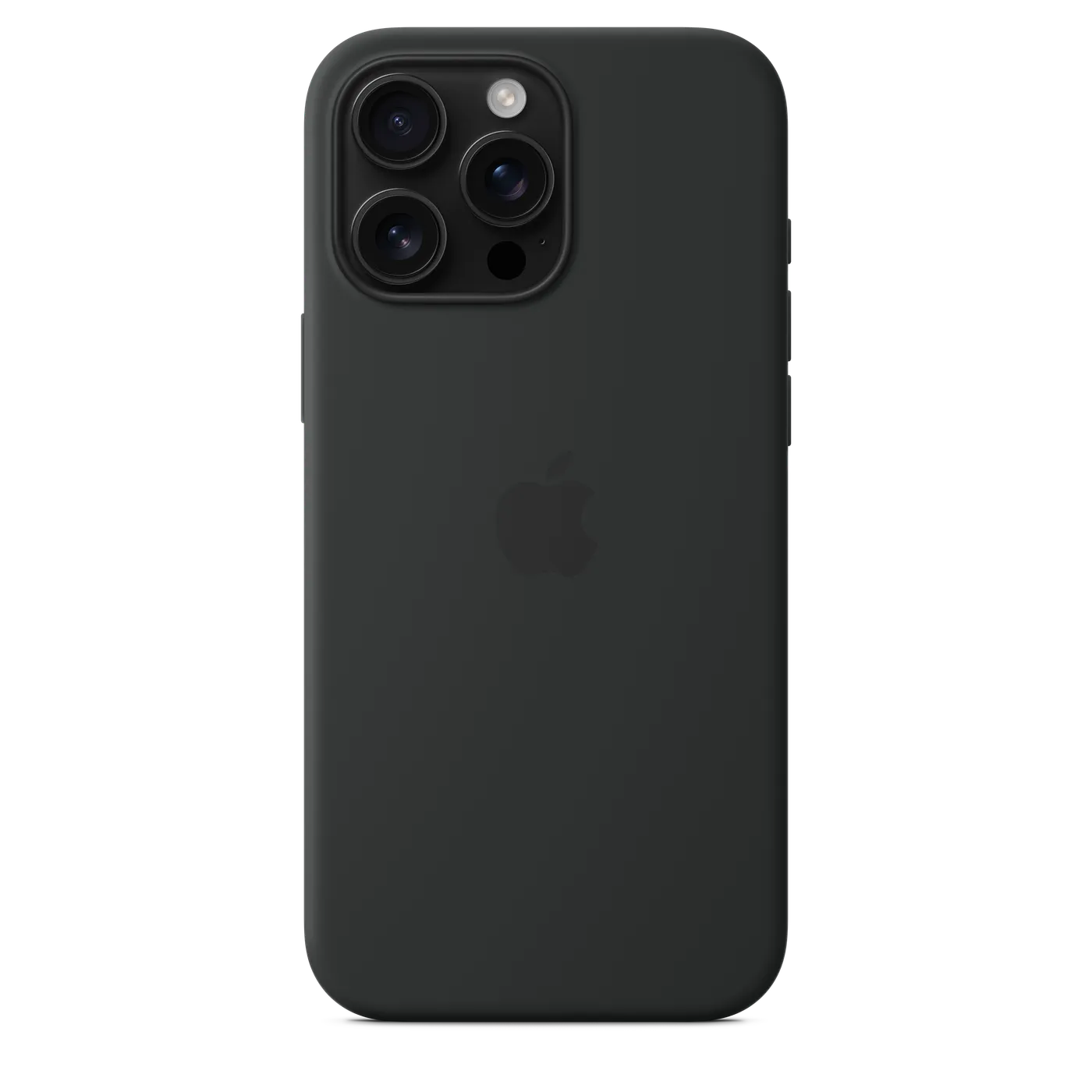 iPhone 16 Pro Max Silicone Case with MagSafe — Noir