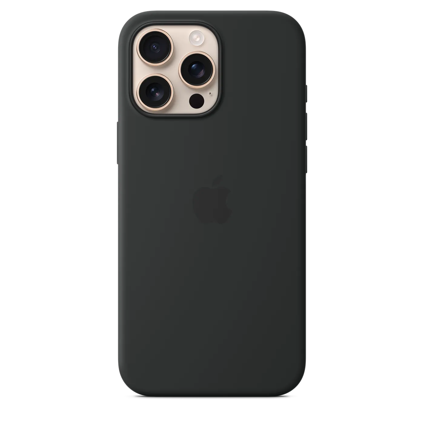 iPhone 16 Pro Max Silicone Case with MagSafe — Noir