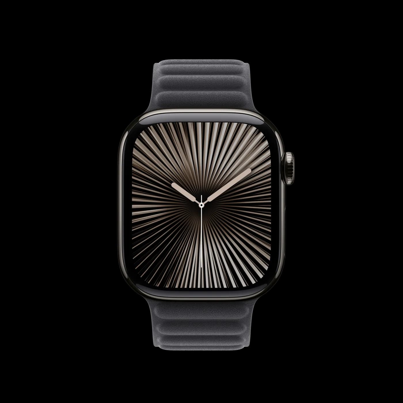 2024 Apple Watch Magnetic Link — Noir · 42mm · M/L