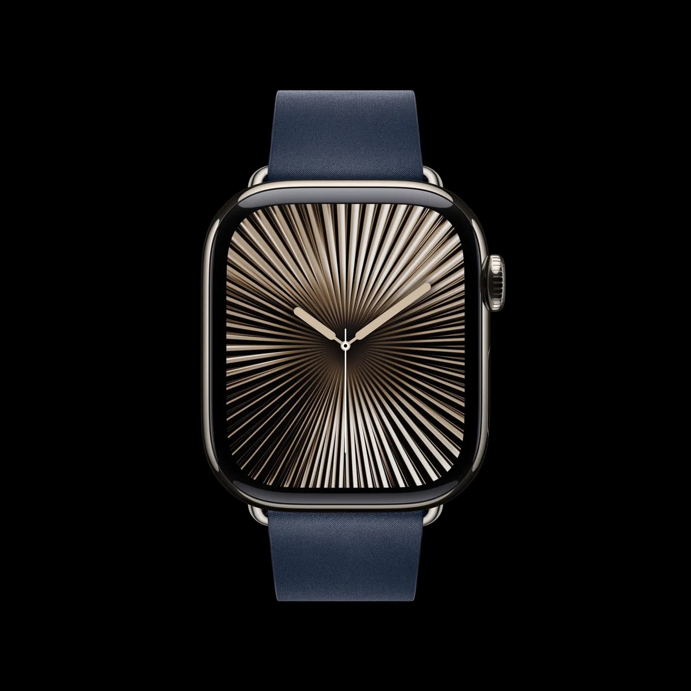 2024 Apple Watch Modern Buckle — Bleu intense · Petit