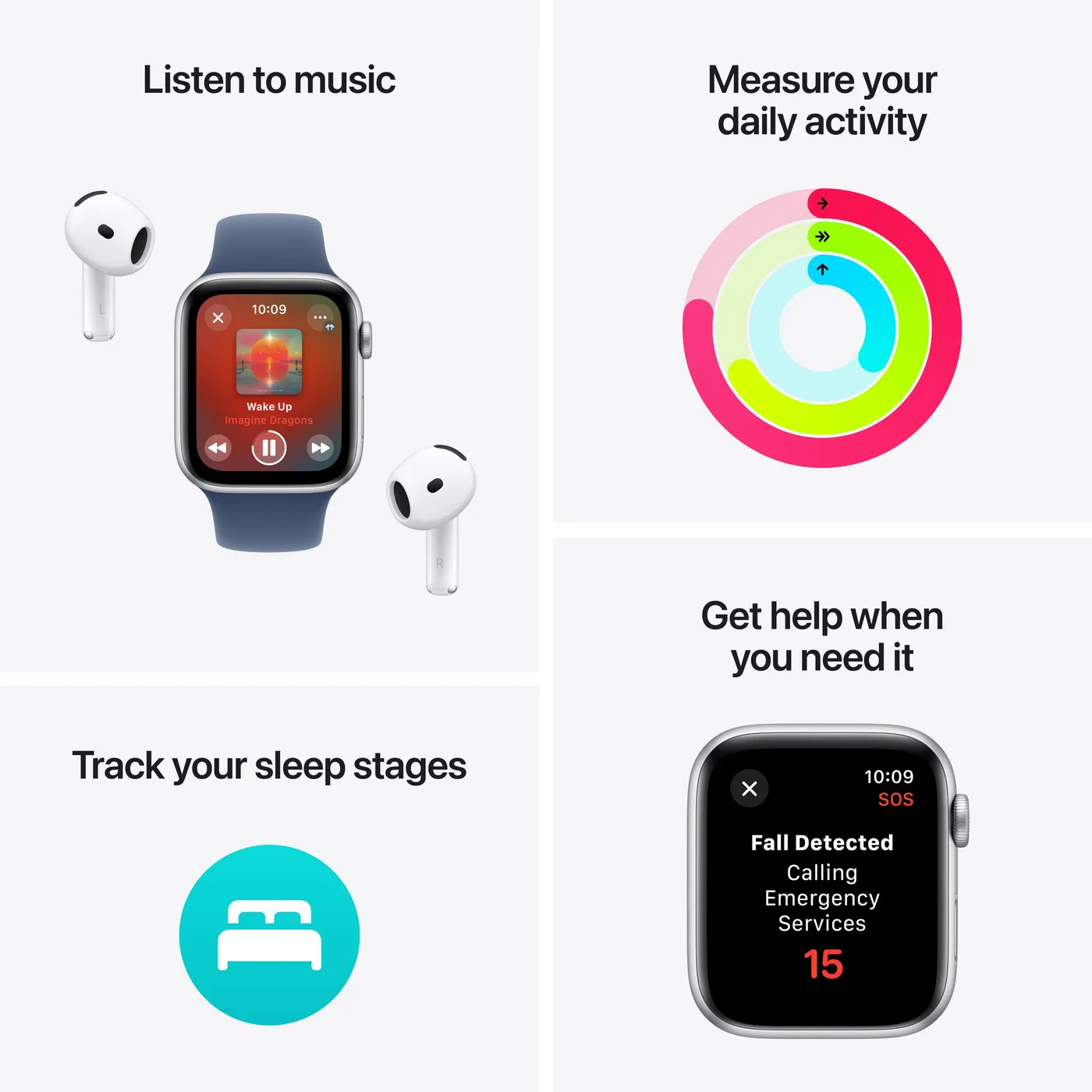 Apple Watch SE GPS 44 mm ponoćno aluminijsko kućište sa ponoćnim Sport Band-om - M/L — Apple Watch SE GPS 44 mm ponoćno aluminijsko kućište sa ponoćnim Sport Band-om - M/L