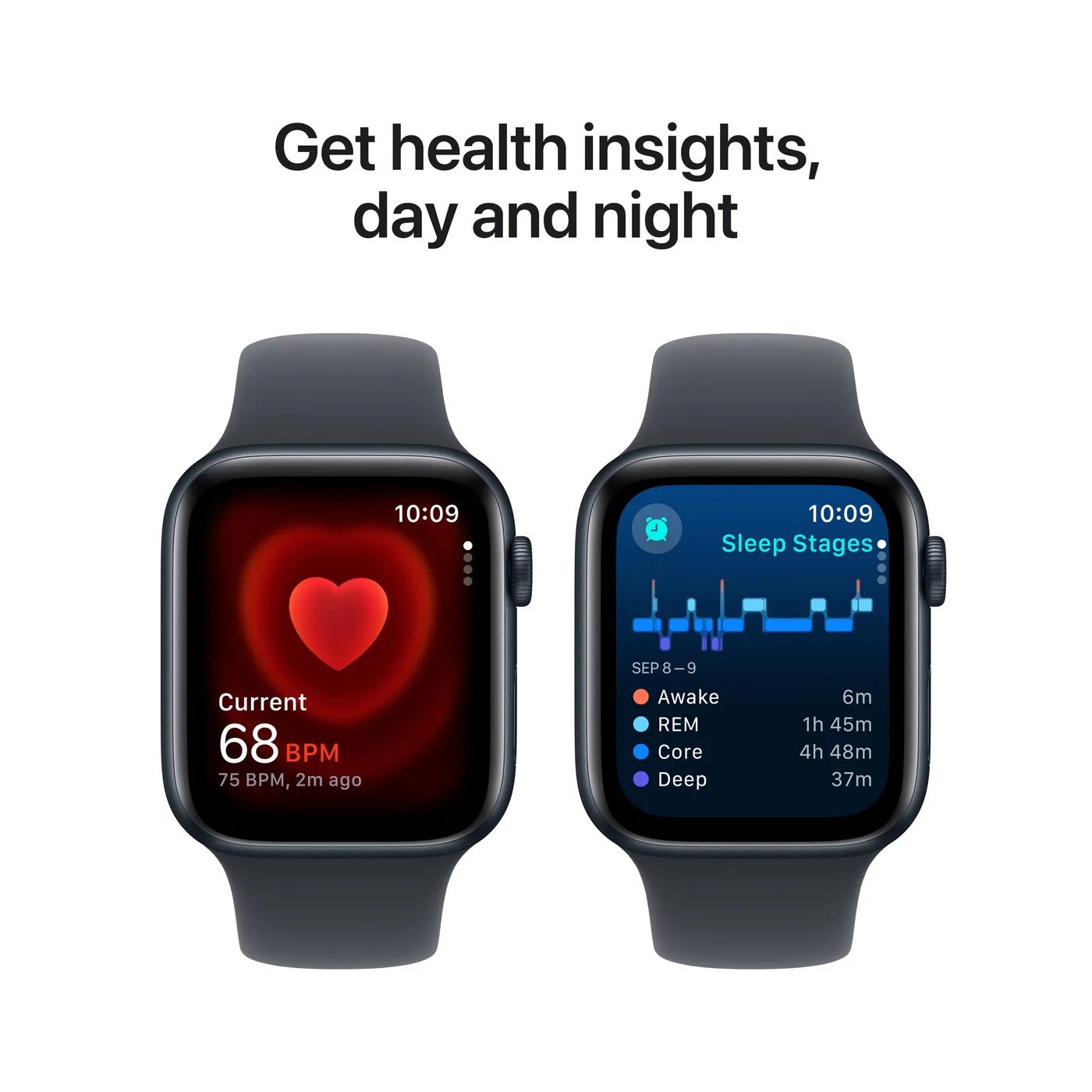 Apple Watch SE GPS 44 mm ponoćno aluminijsko kućište sa ponoćnim Sport Band-om - M/L — Apple Watch SE GPS 44 mm ponoćno aluminijsko kućište sa ponoćnim Sport Band-om - M/L
