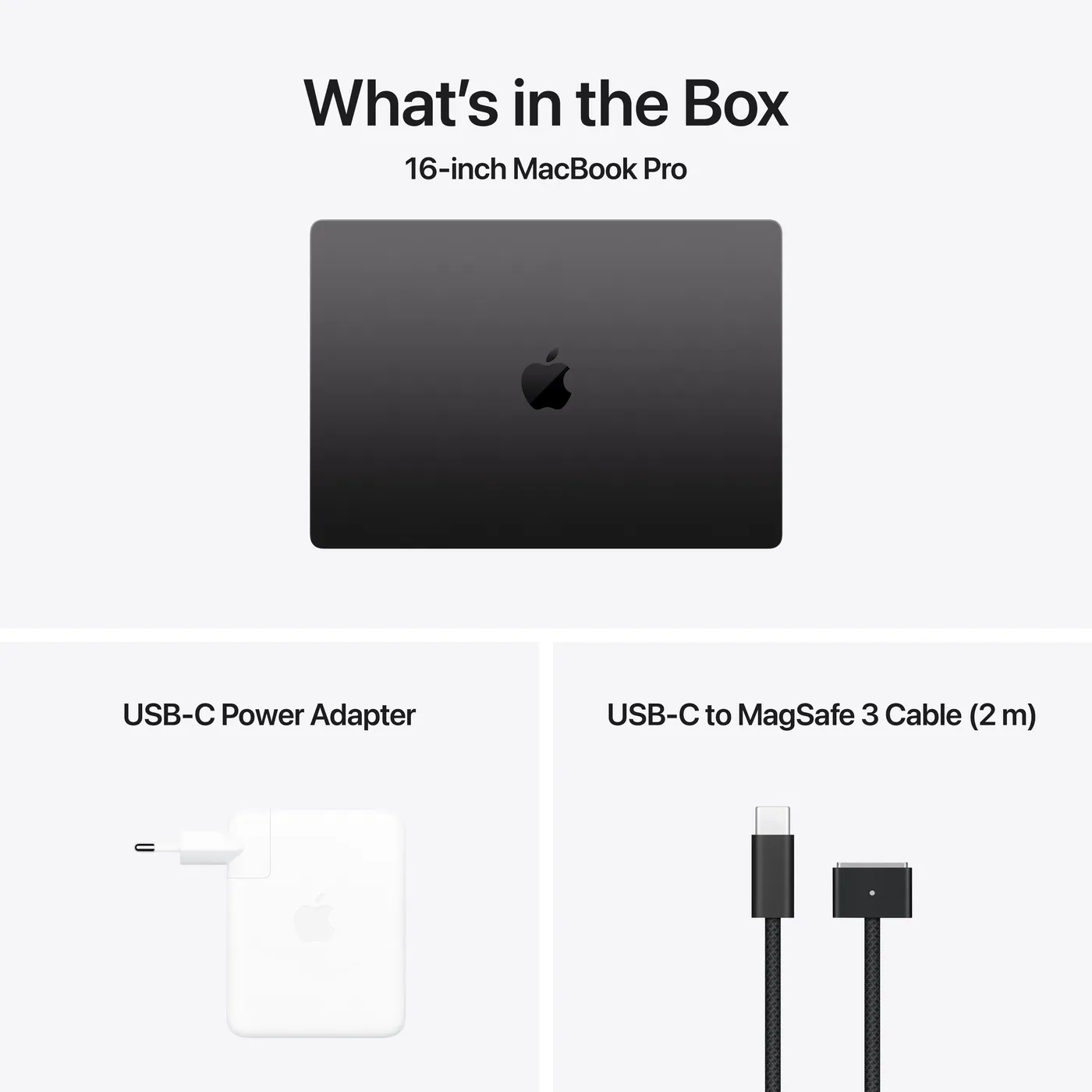 16-inch MacBook Pro M4 Pro — Noir sidéral