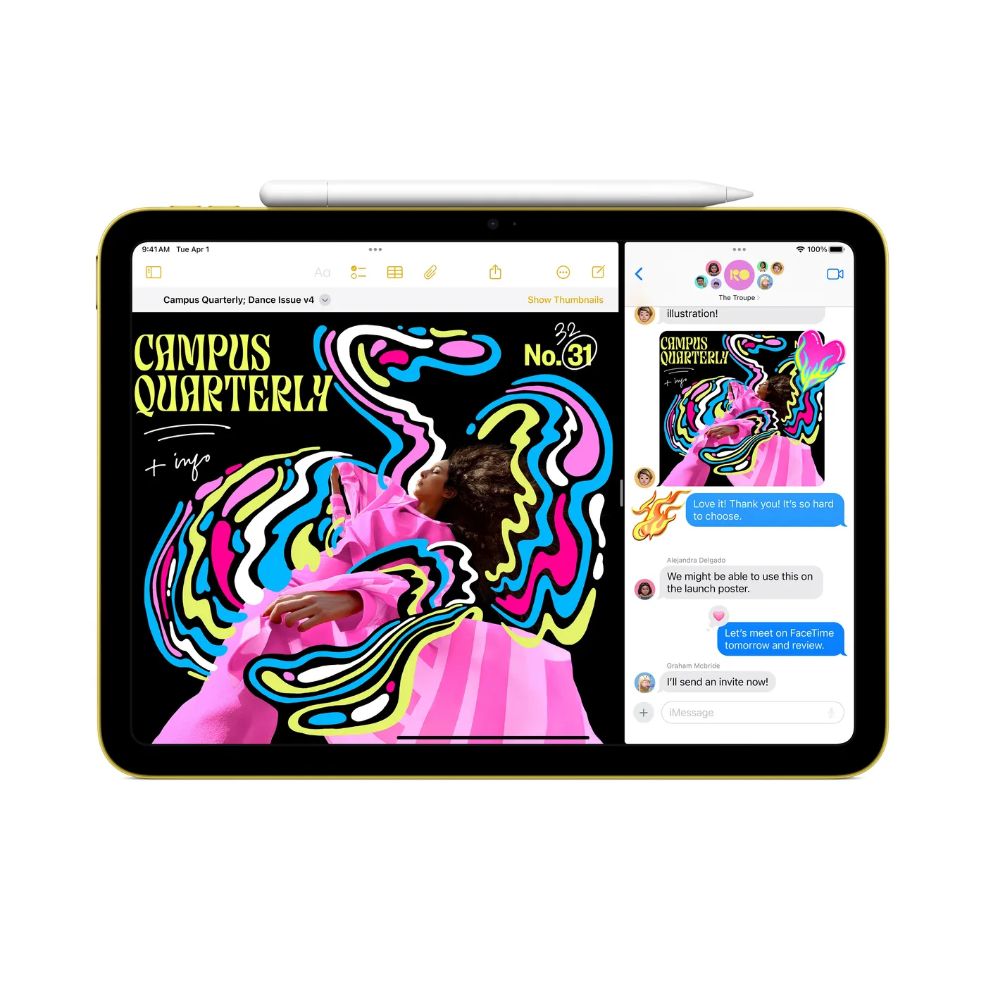 2025 iPad A16 — Argent · 128 Go · Wi-Fi