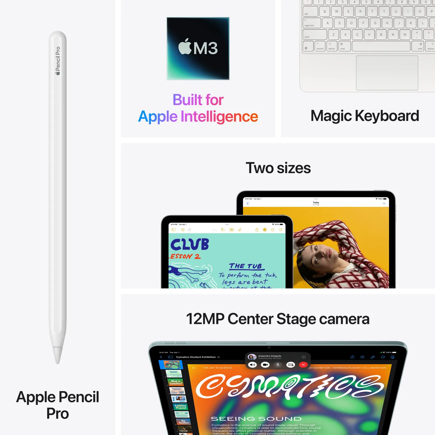 13-inch iPad Air M3 — Gris sidéral · 128 Go · Wi-Fi