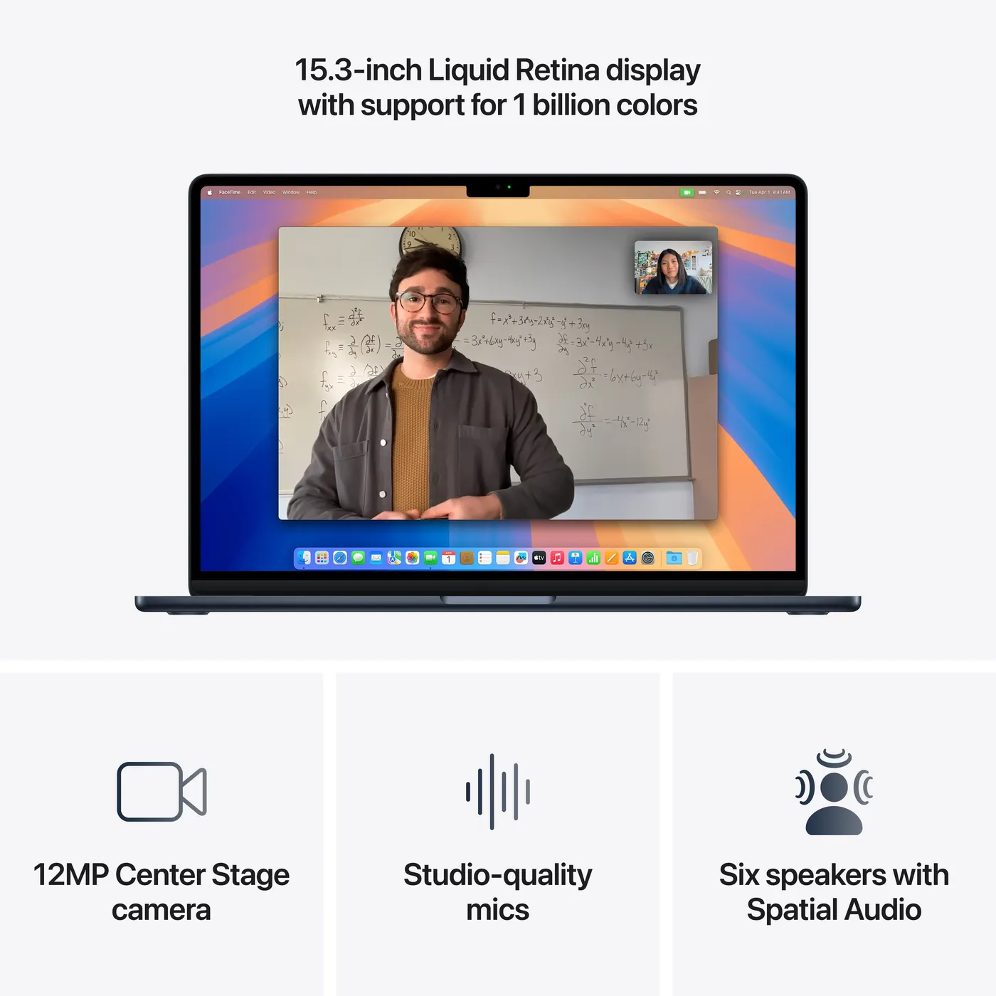 15-inčni MacBook Air: M4 10C CPU, 10C GPU, 32 Go, 2 To - Midnight - US English — 15-inčni MacBook Air: M4 10C CPU, 10C GPU, 32 Go, 2 To - Midnight - US English